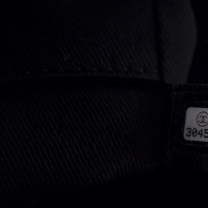 Chanel Canvas Mini Deauville Tote Black 9 of 11