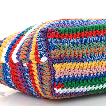 Miu Miu Fabric Crochet Pouch Multicolor 9 of 12
