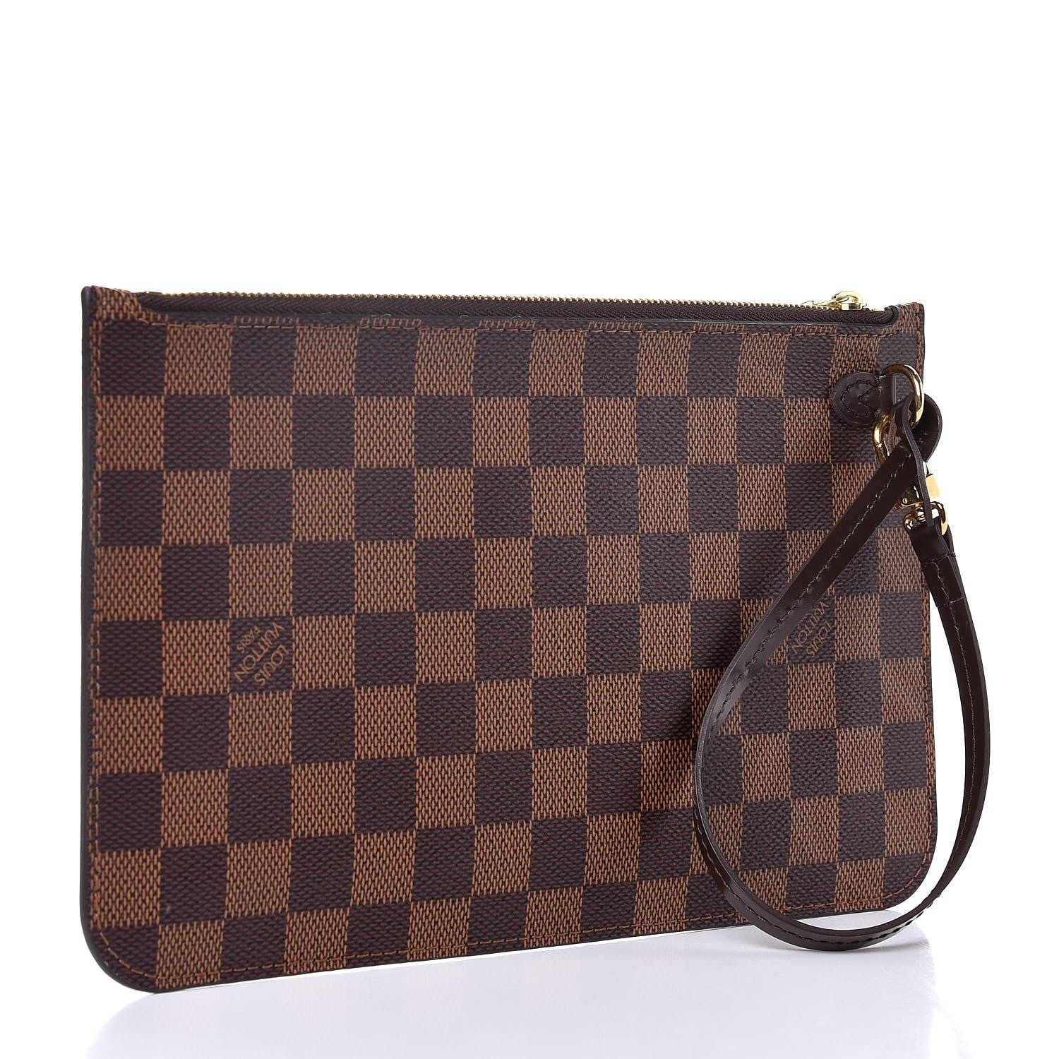 Louis Vuitton Damier Ebene Neverfull MM GM Pochette 3 of 10