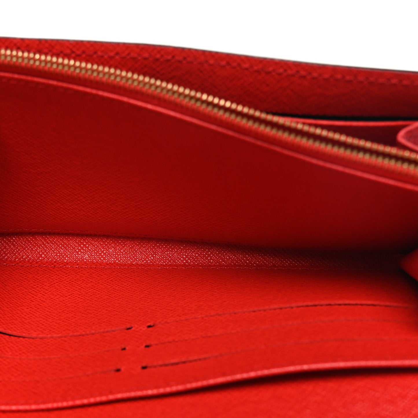Monogram Sarah Wallet NM Coquelicot