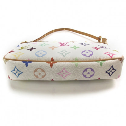 Louis Vuitton Monogram Multicolor Pochette Accessories White 4 of 10