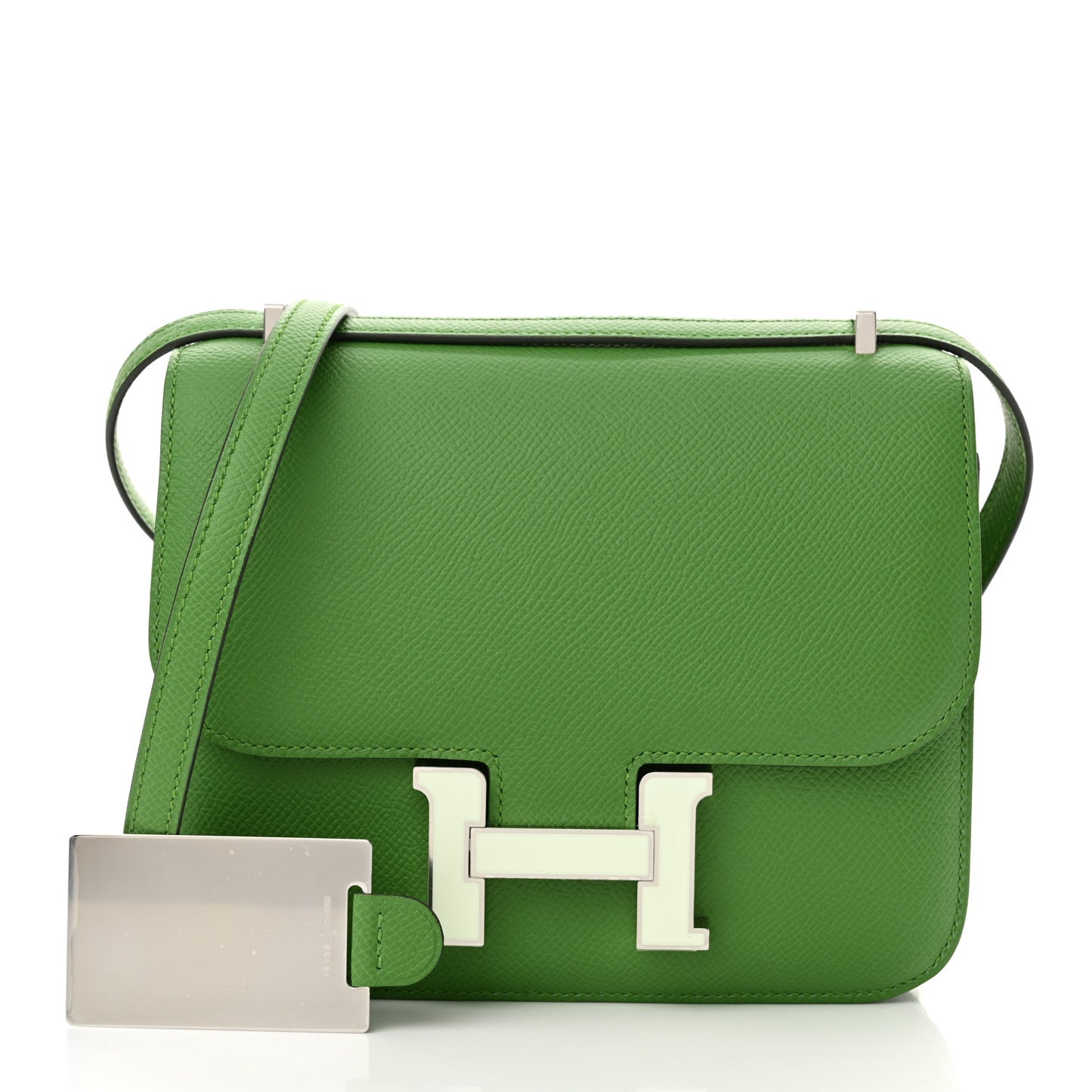 Epsom Enamel Constance 18 Vert Yucca Vert Fizz