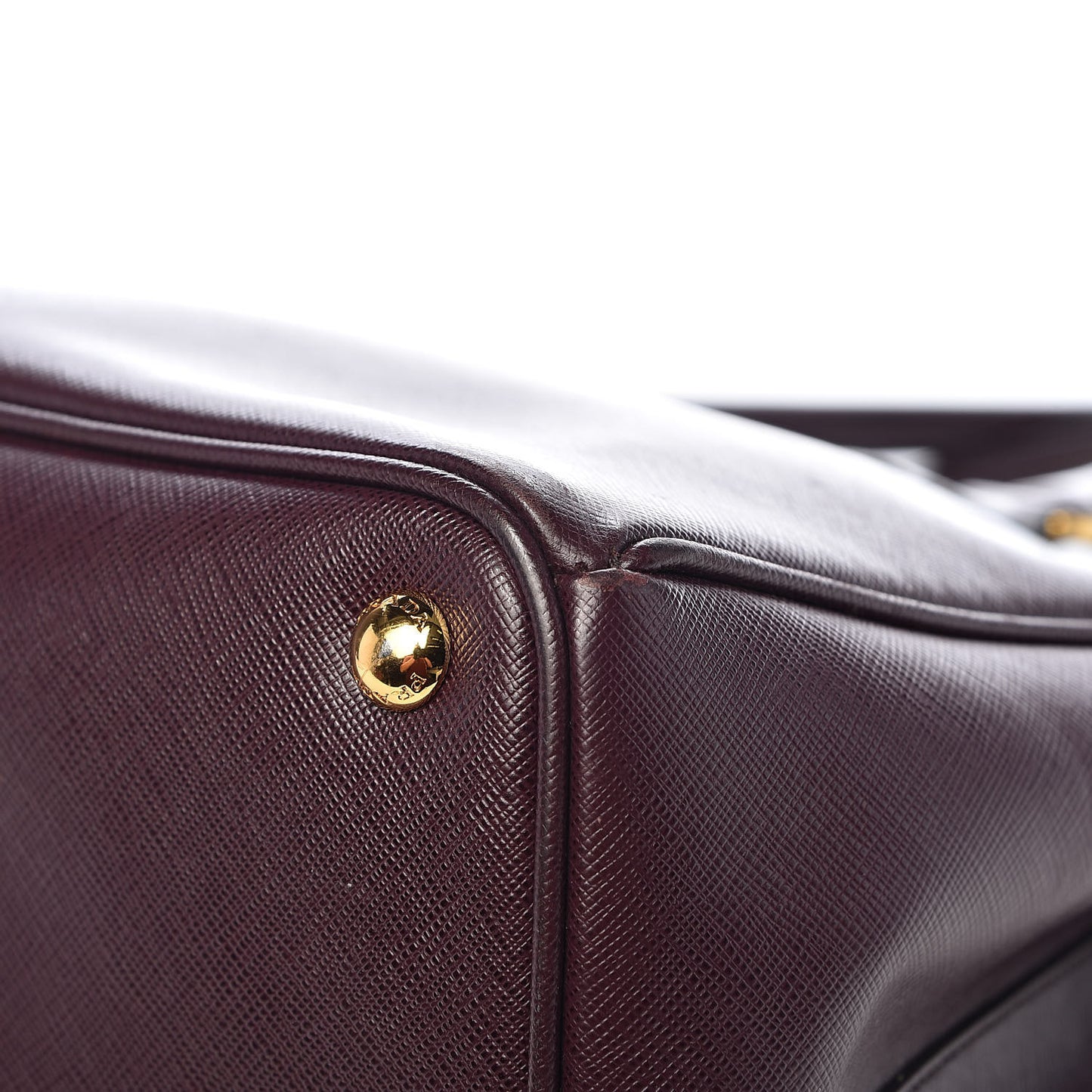 Saffiano Large Galleria Double Zip Tote Granato