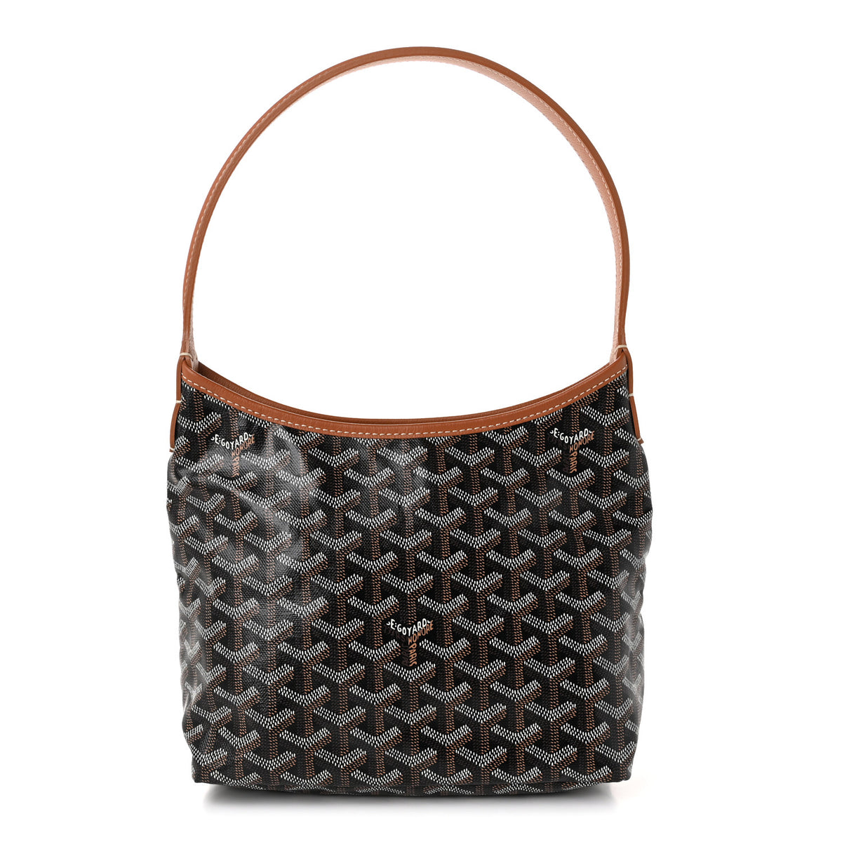 Goyardine Mini Boheme Hobo Black Gold