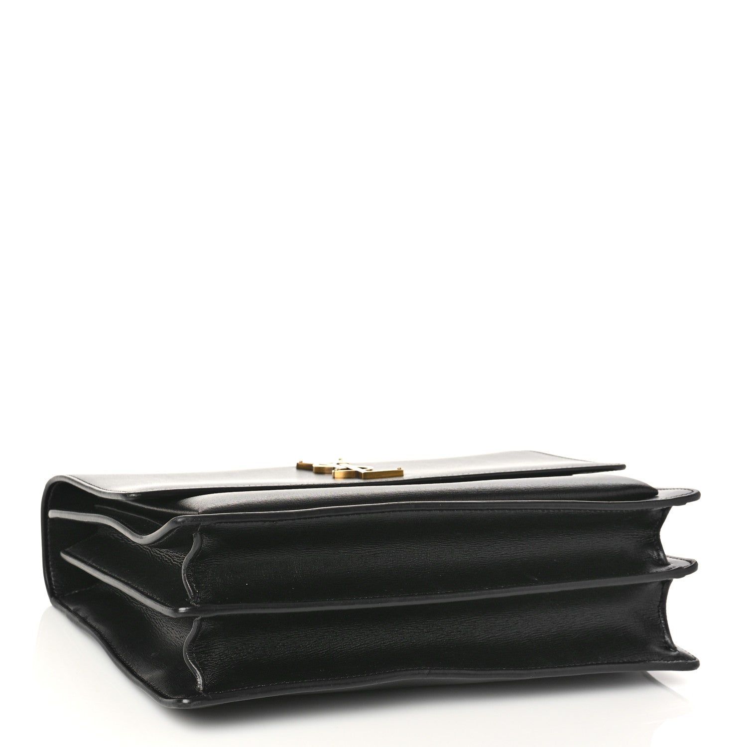 Saint Laurent Calfskin Large Monogram Sunset Black 4 of 11