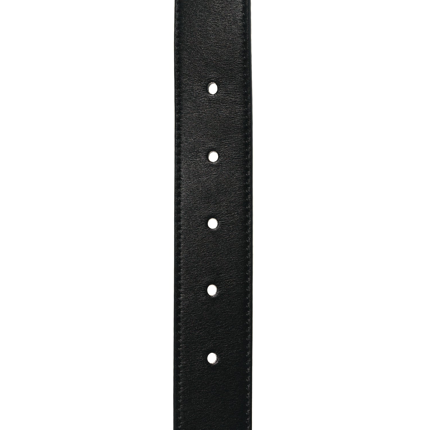 Gucci Calfskin Double G 30mm Belt 80 32 Black 6 of 7