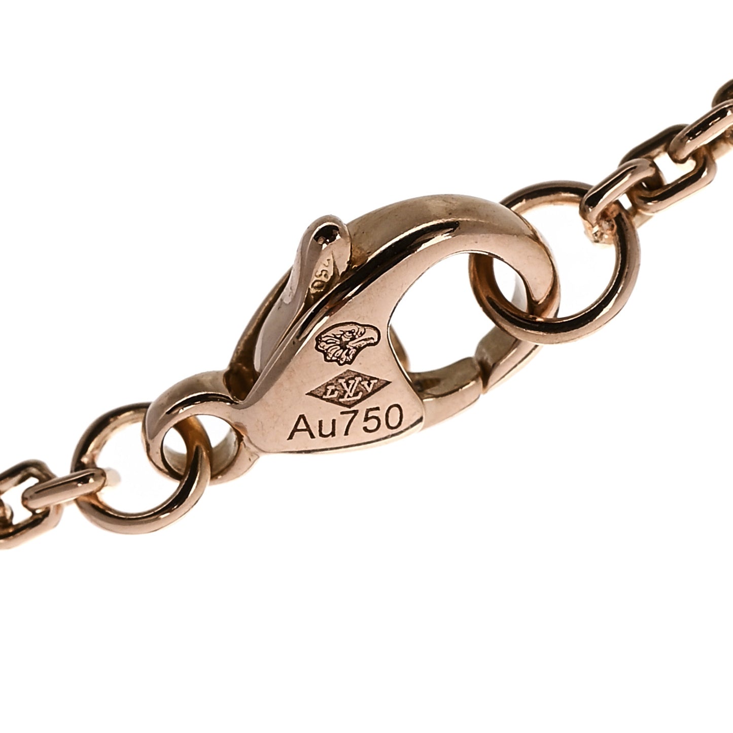 18K Pink Gold Diamond Idylle Blossom LV Bracelet
