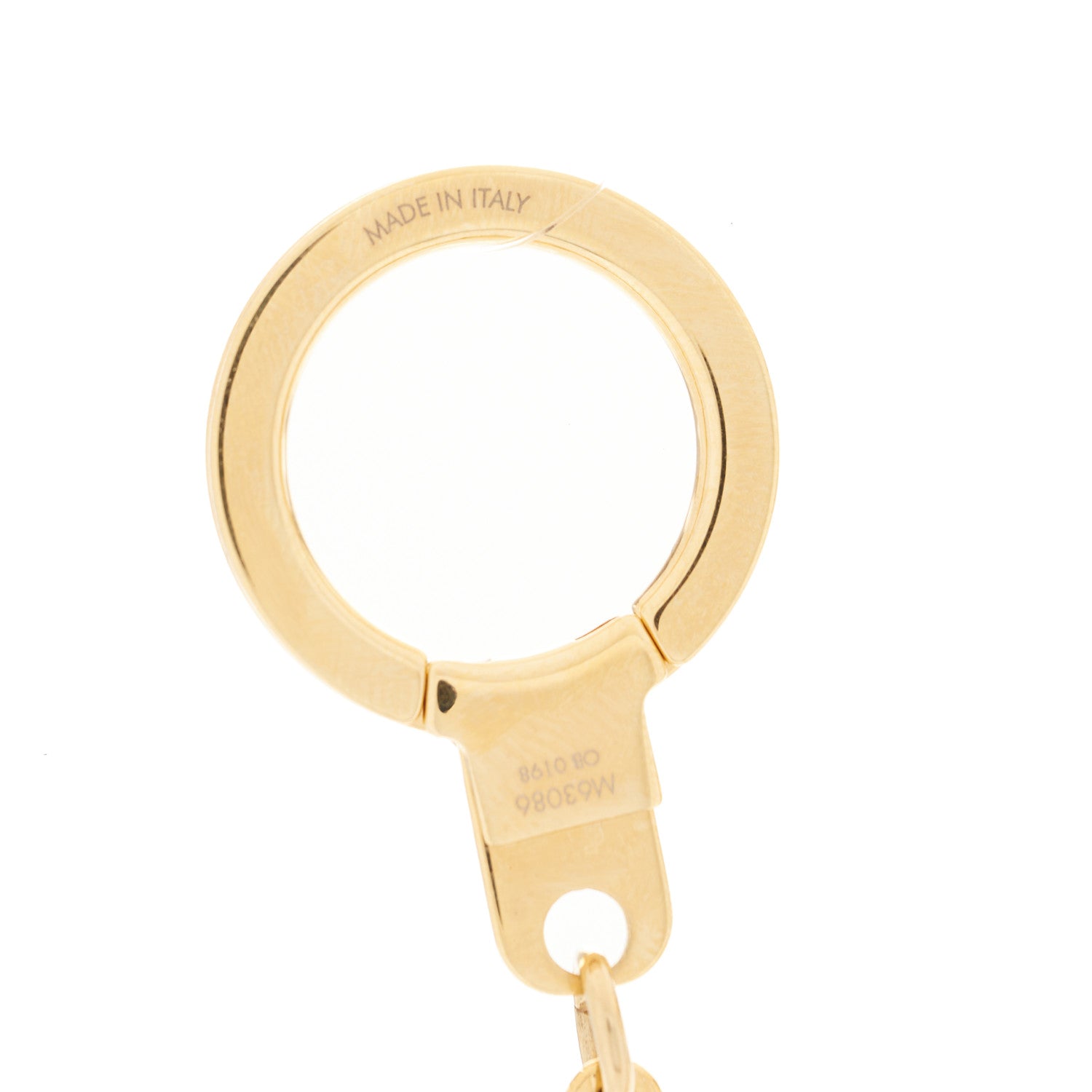 Louis Vuitton Brass Monogram Blooming Flowers Bag Charm Key Holder Rose Ballerine 4 of 4