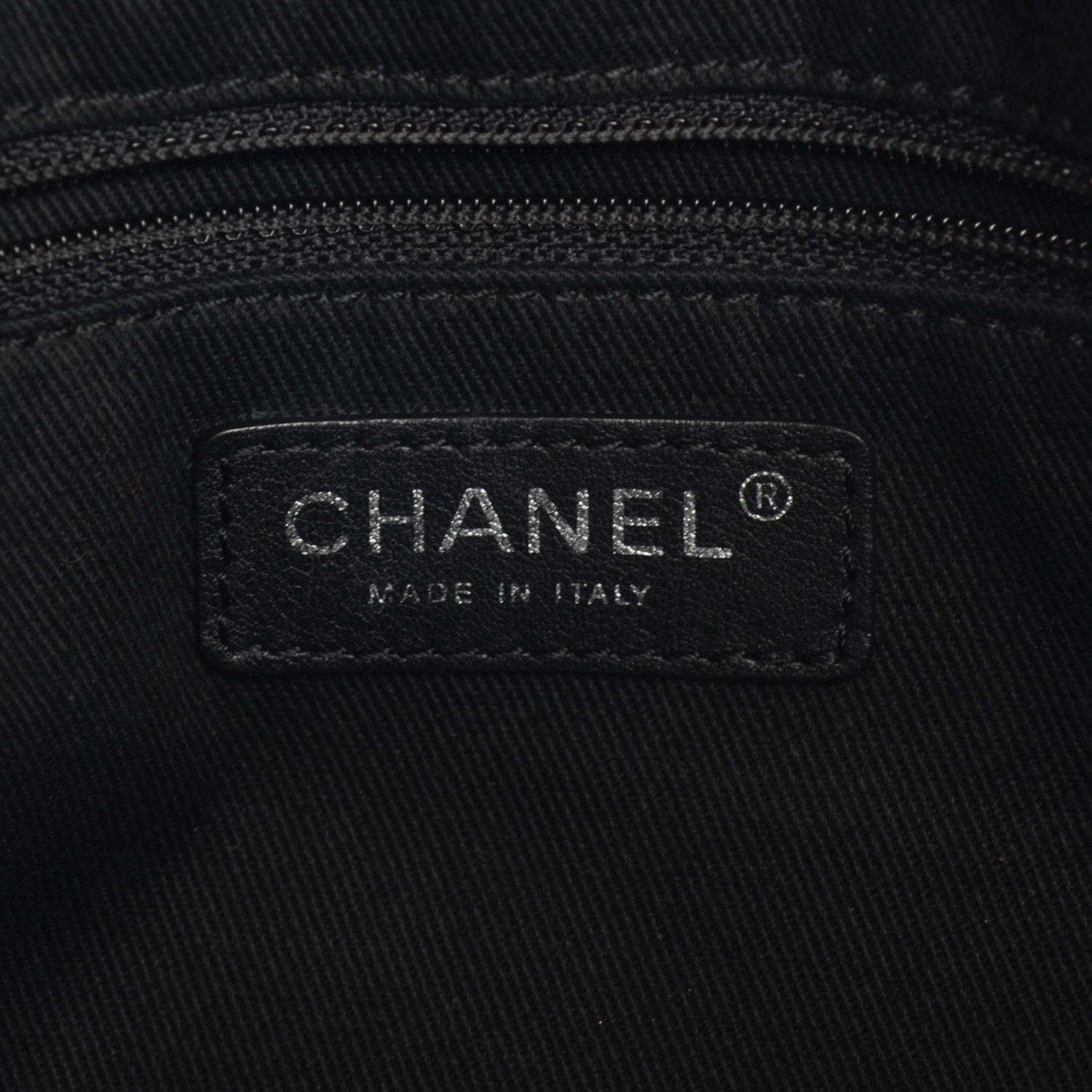 Chanel Caviar Quilted CC Timeless Soft Tote Black 6 of 8
