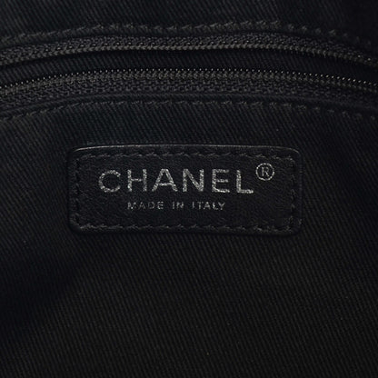 Chanel Caviar Quilted CC Timeless Soft Tote Black 6 of 8