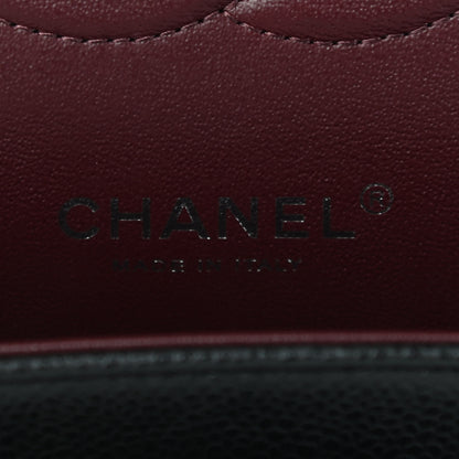 Chanel Caviar Quilted Medium Double Flap Black 6 of 9