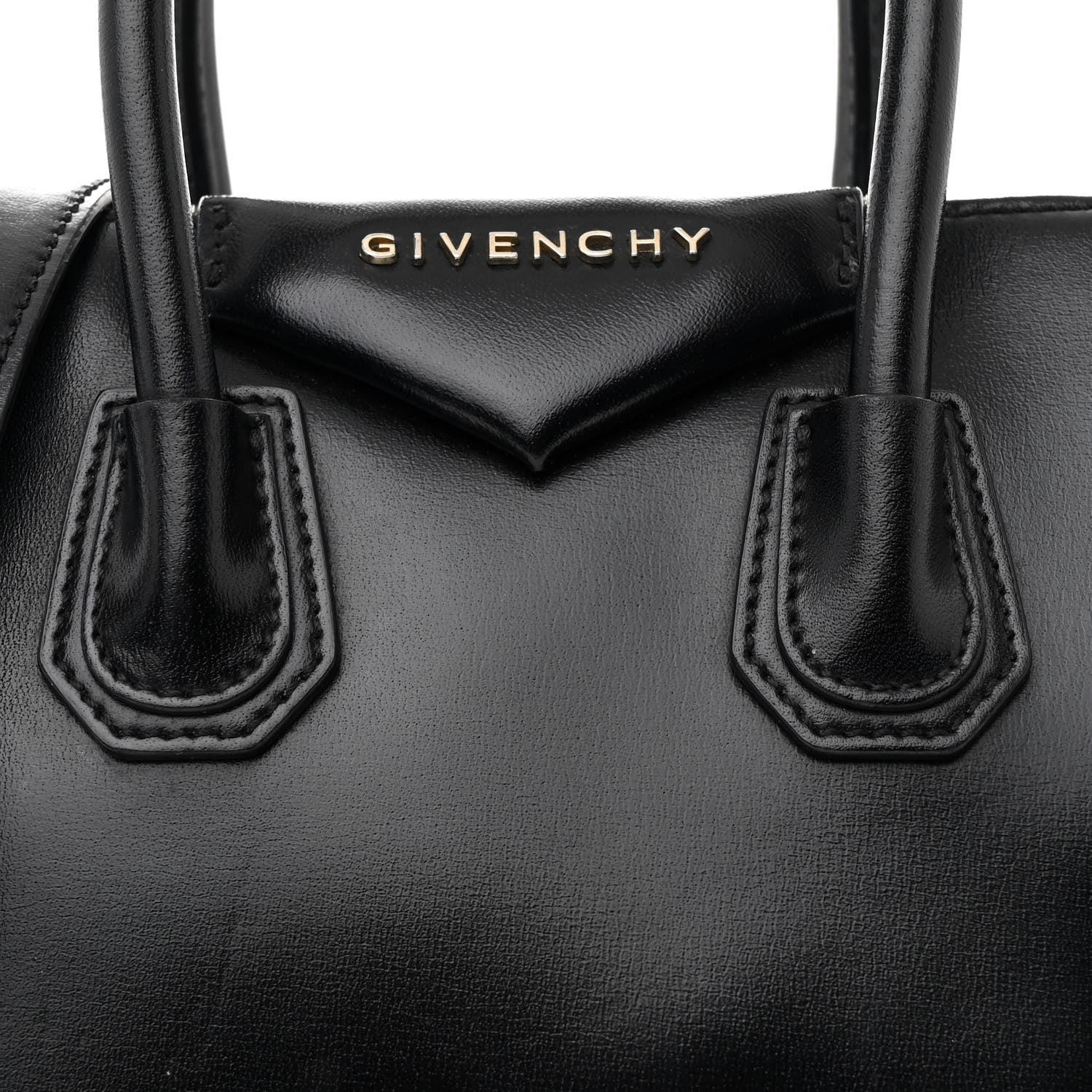 Givenchy Shiny Lord Calfskin Mini Antigona Black 8 of 10