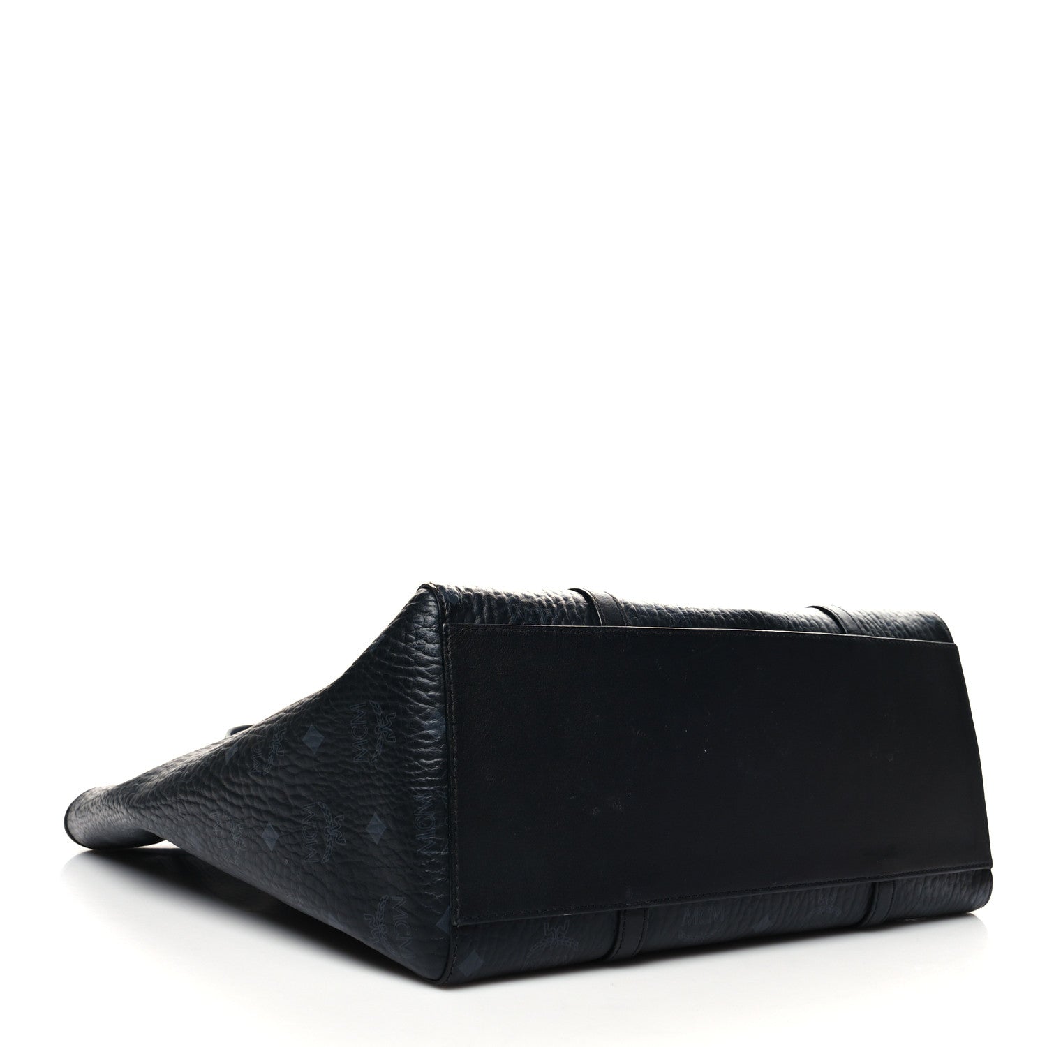 MCM Visetos Toni Shopper Tote Black 4 of 17