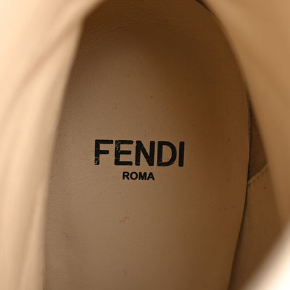 Fendi Nappa Fendi First 95mm Booties 36 White 7 of 11