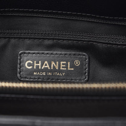 Chanel Caviar Quilted Grand Shopping Tote GST Black 6 of 9
