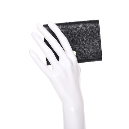 Louis Vuitton Empreinte Business Card Holder Black 2 of 7
