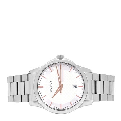 Gucci Stainless Steel 38mm G-Timeless Quartz Watch 2 of 5
