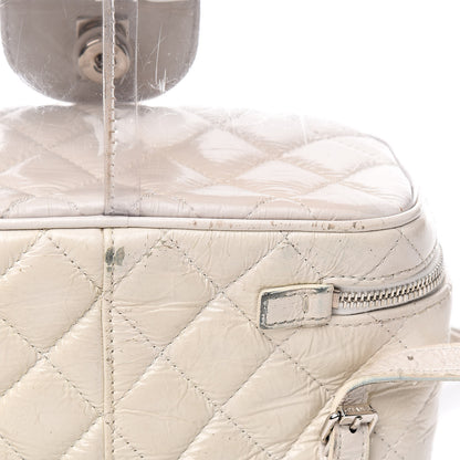 Chanel Crumpled Calfskin PVC Quilted Backpack White 13 of 18