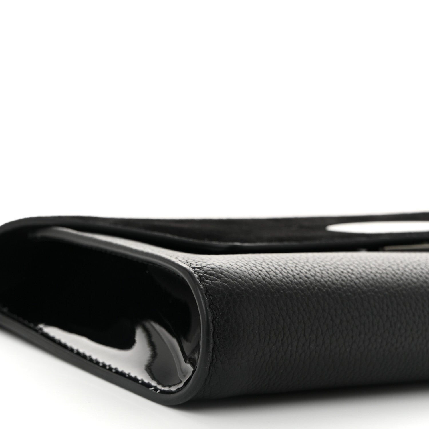Christian Louboutin Veau Velours Calfskin Vero Dodat Clutch Black 8 of 9