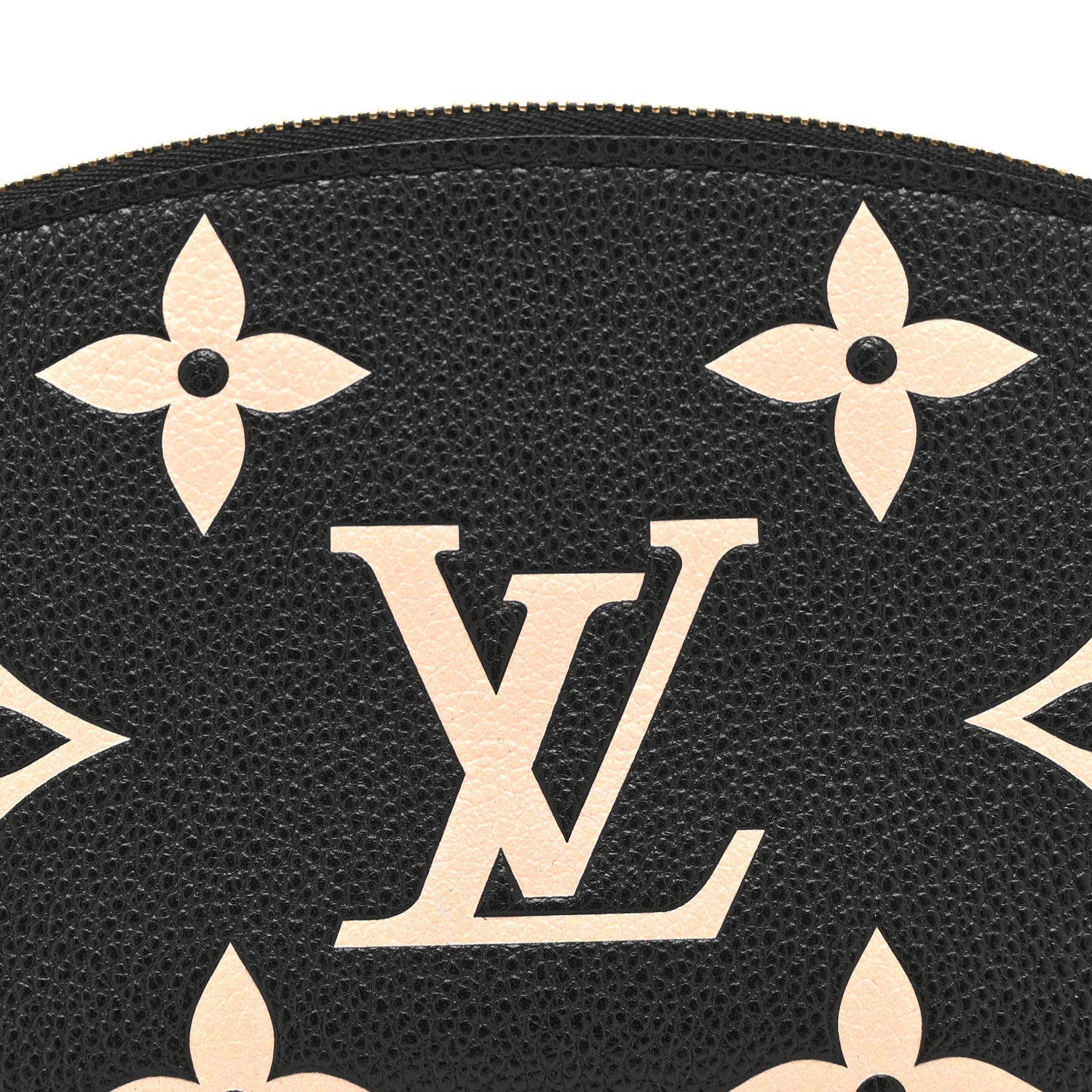 Louis Vuitton Empreinte Monogram Giant Cosmetic Pouch Black Beige 7 of 9