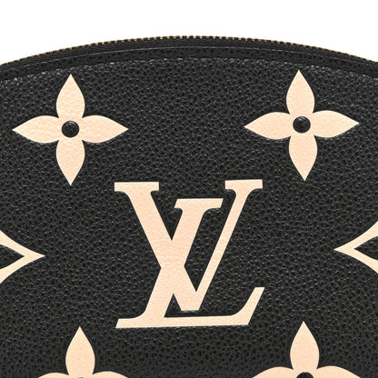Louis Vuitton Empreinte Monogram Giant Cosmetic Pouch Black Beige 7 of 9
