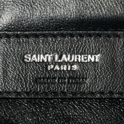 Saint Laurent Metallic Lambskin Diamond Quilted Monogram Angie Chain Bag Pimbo 6 of 11
