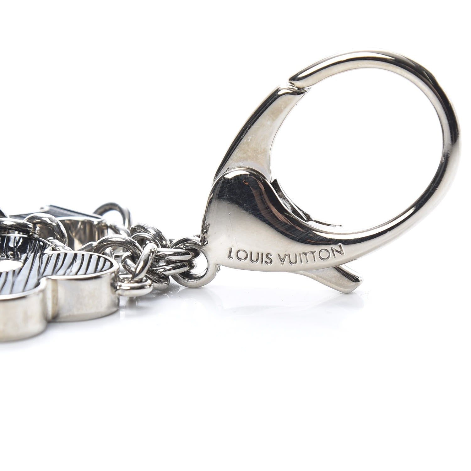 Louis Vuitton Electric Epi Fleur d'Epi Bag Charm Black 3 of 6