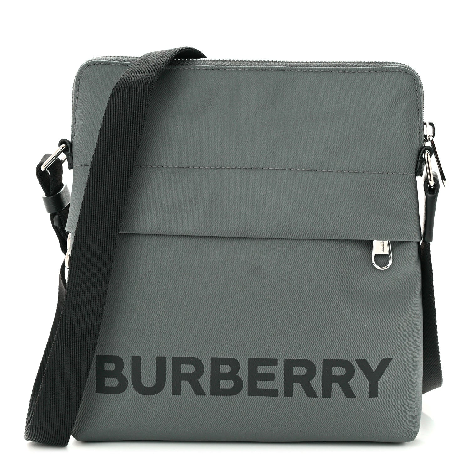 Burberry Nylon Neo Crossbody Bag Charcoal Grey 1 of 12