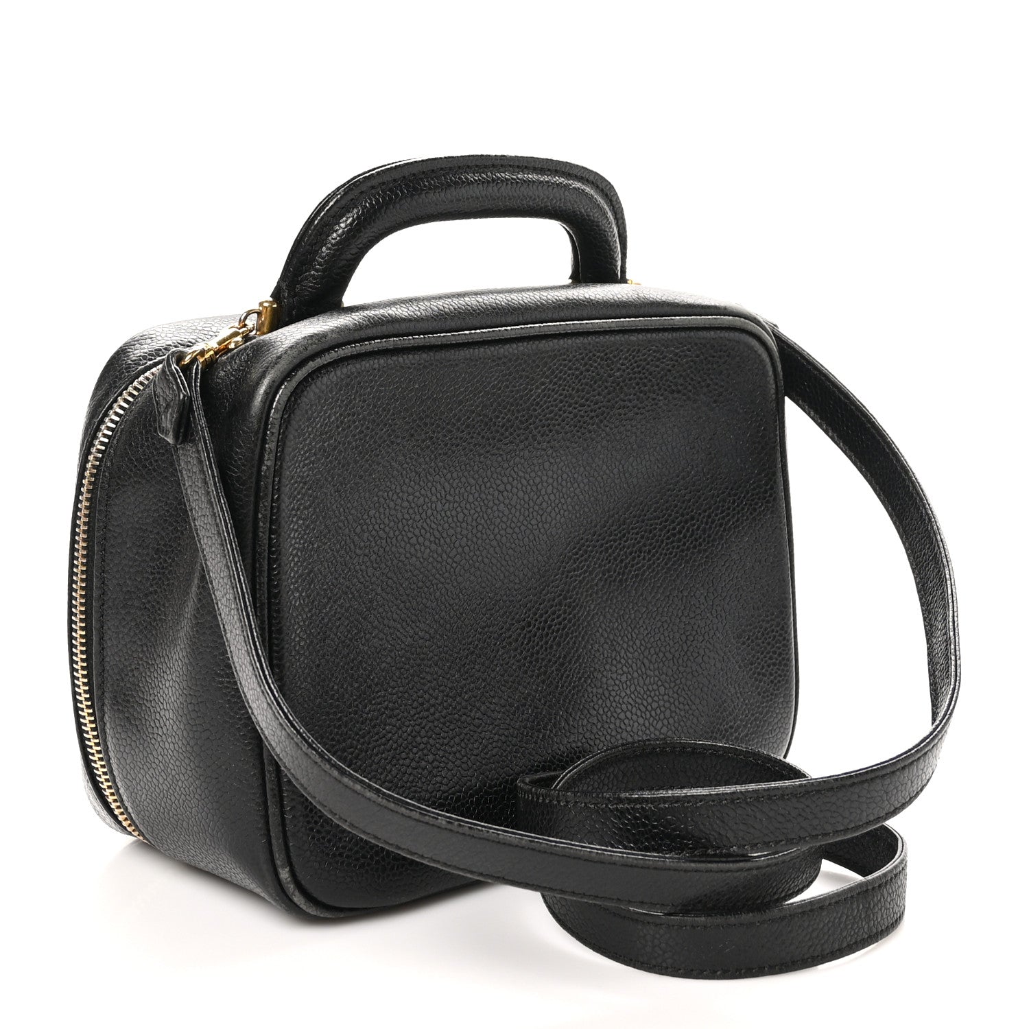 Chanel Caviar Timeless CC Vanity Case Black 3 of 11