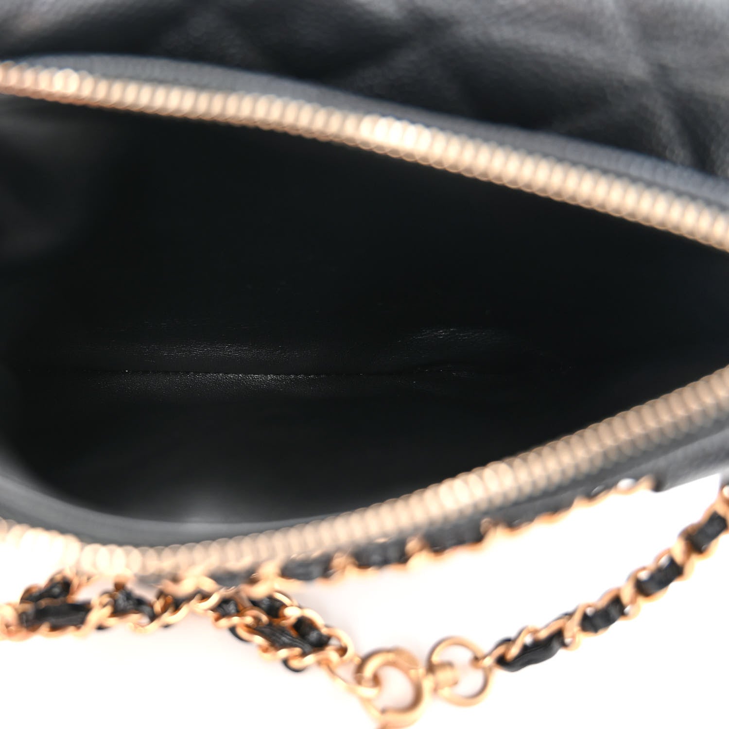 Chanel Shiny Caviar Pick Me Up Flap Belt Bag Black 5 of 12