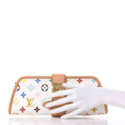 Louis Vuitton Monogram Multicolor Shirley White 2 of 12