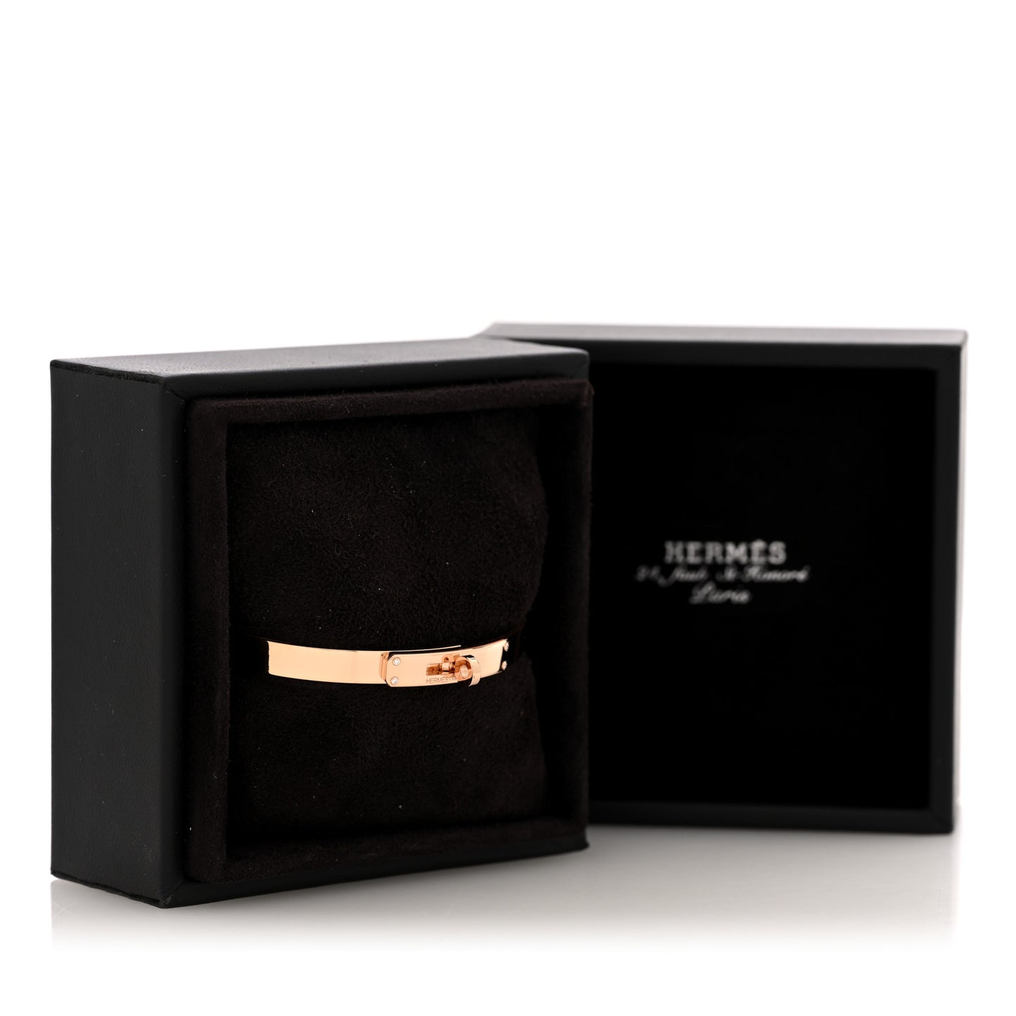 18K Rose Gold Diamond PM Kelly Bracelet SH