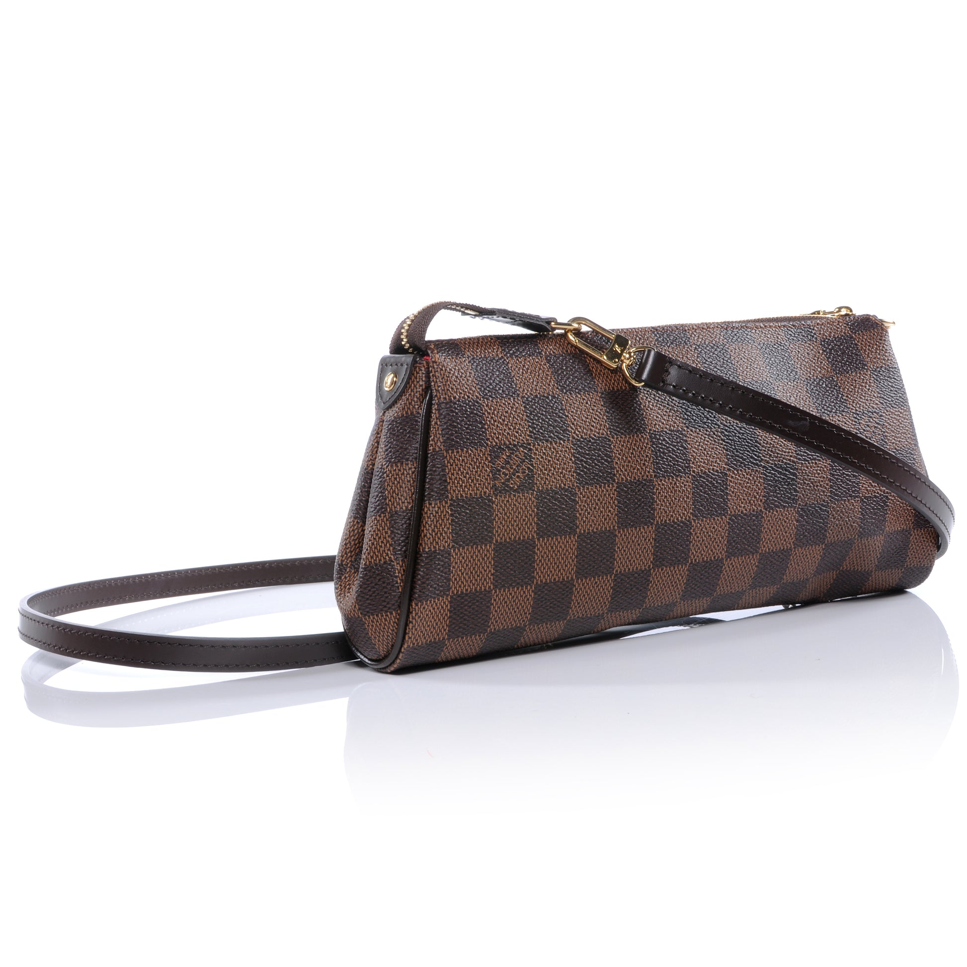 Louis Vuitton Damier Ebene Eva Clutch 3 of 7