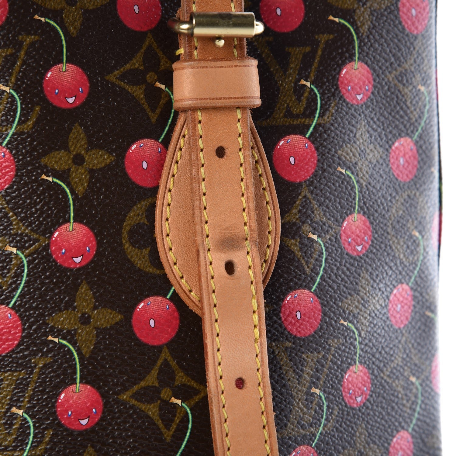 Louis Vuitton Monogram Cerises Bucket Bag 15 of 31