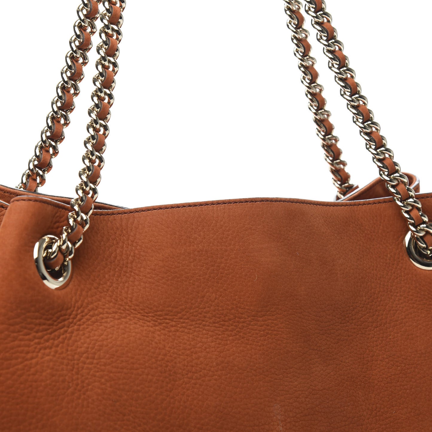 Vitello Range Medium Soho Chain Shoulder Bag Old Whisky