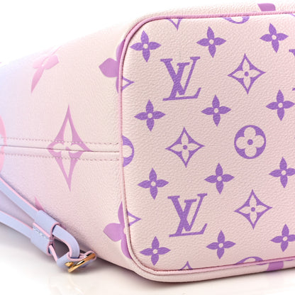 Louis Vuitton Monogram Giant Spring In The City Neverfull MM Sunrise Pastel 9 of 11