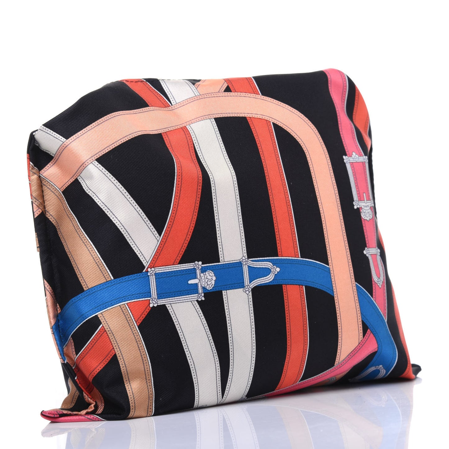 Silk Barenia Cavalcadour Airsilk Backpack Black Bleu Marine Fauve