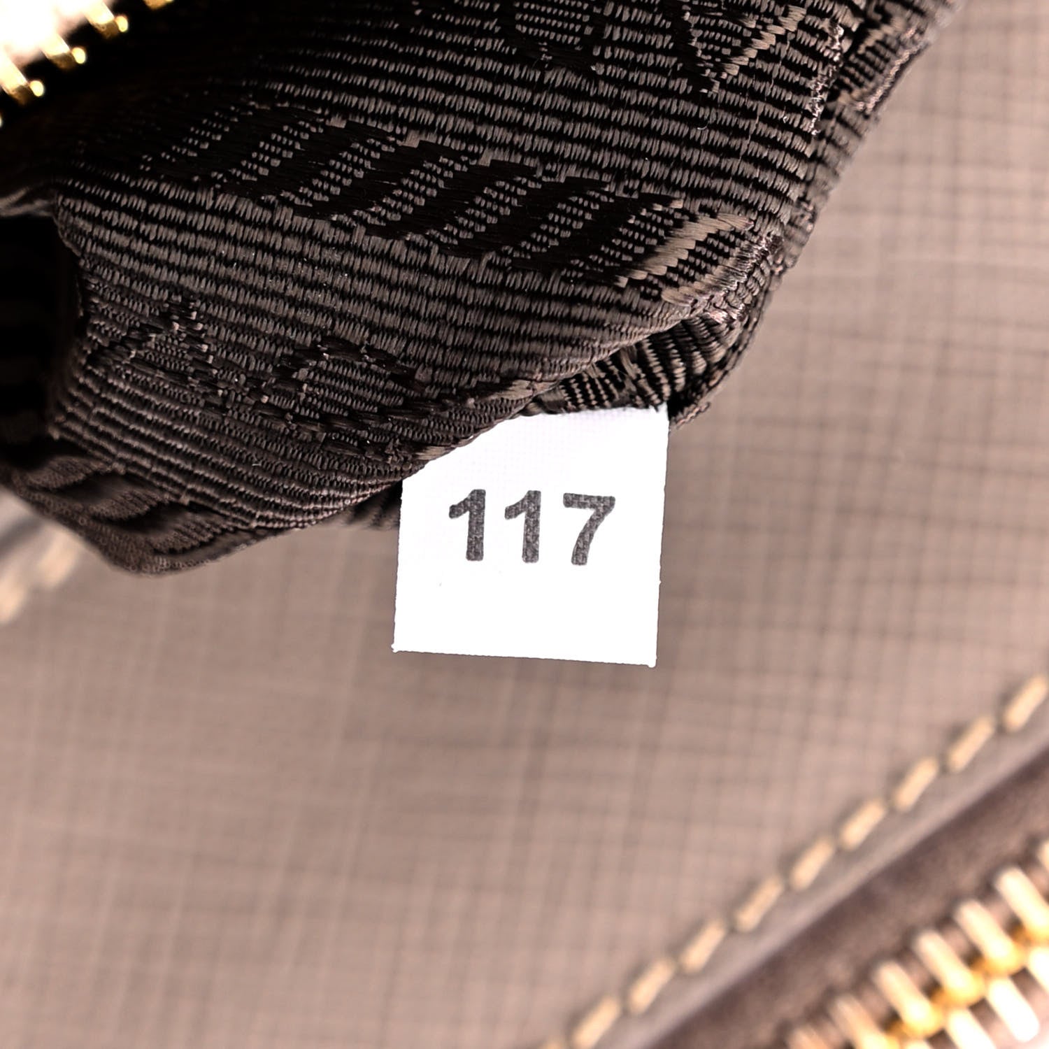 Prada Saffiano Small Galleria Double Zip Tote Argilla 7 of 29