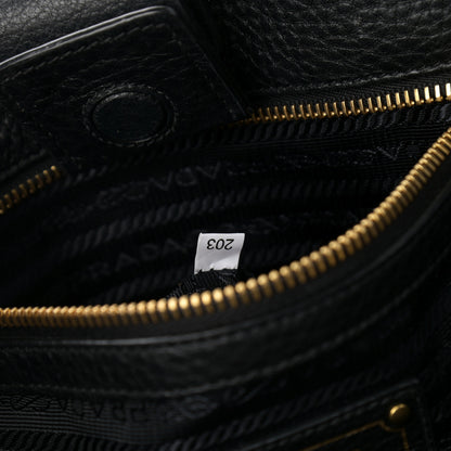 Prada Vitello Phenix Tote Black 8 of 11