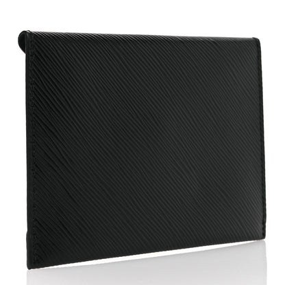 Louis Vuitton Epi Envelope Pouch Black 3 of 6