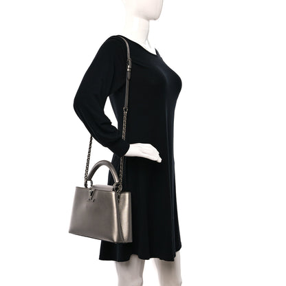 Louis Vuitton Metallic Calfskin Mini Capucines 2 of 8