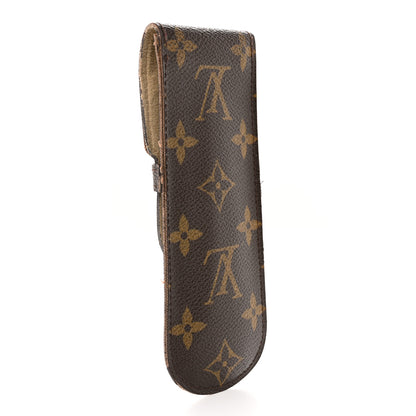 Louis Vuitton Monogram Glasses Sunglasses Case w Flap 3 of 9