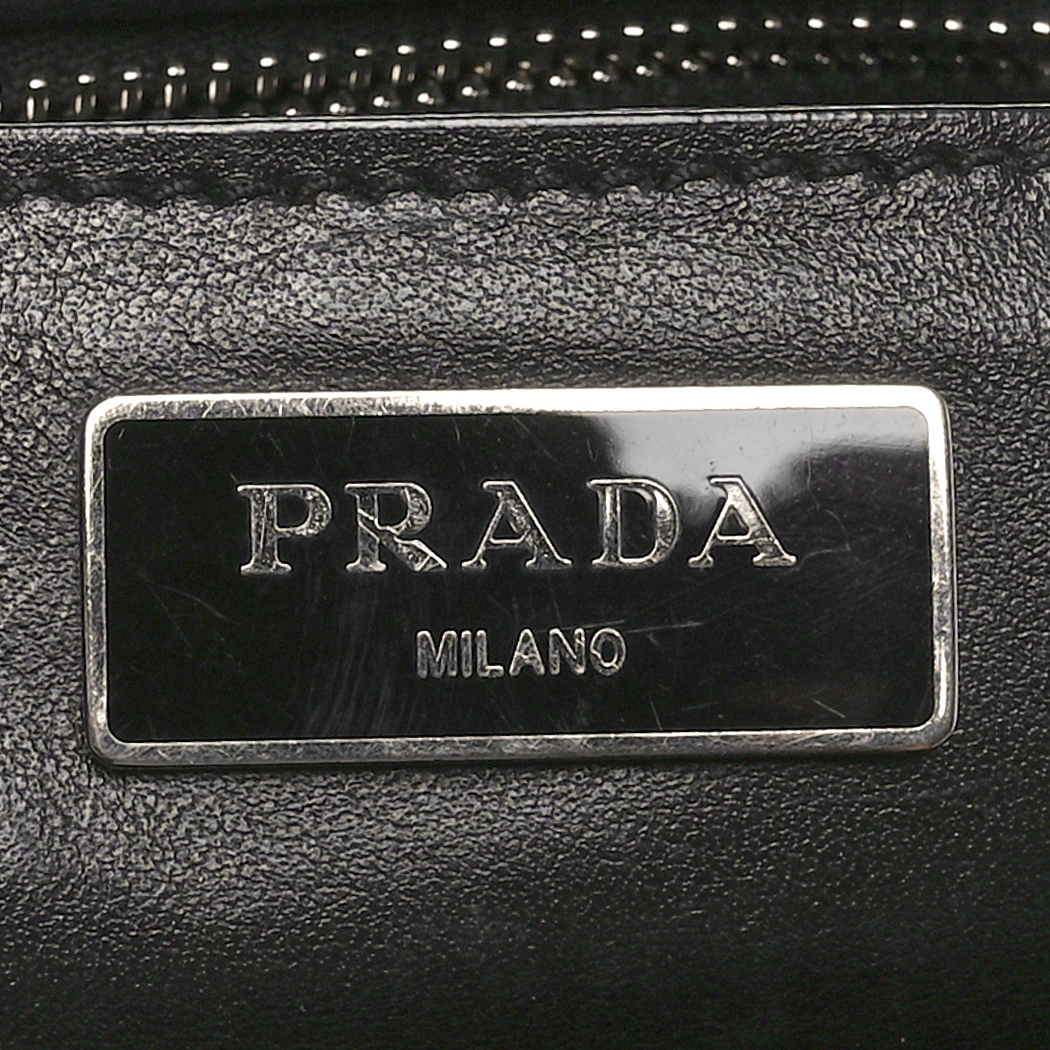 Prada Calfskin Backpack Black 6 of 9