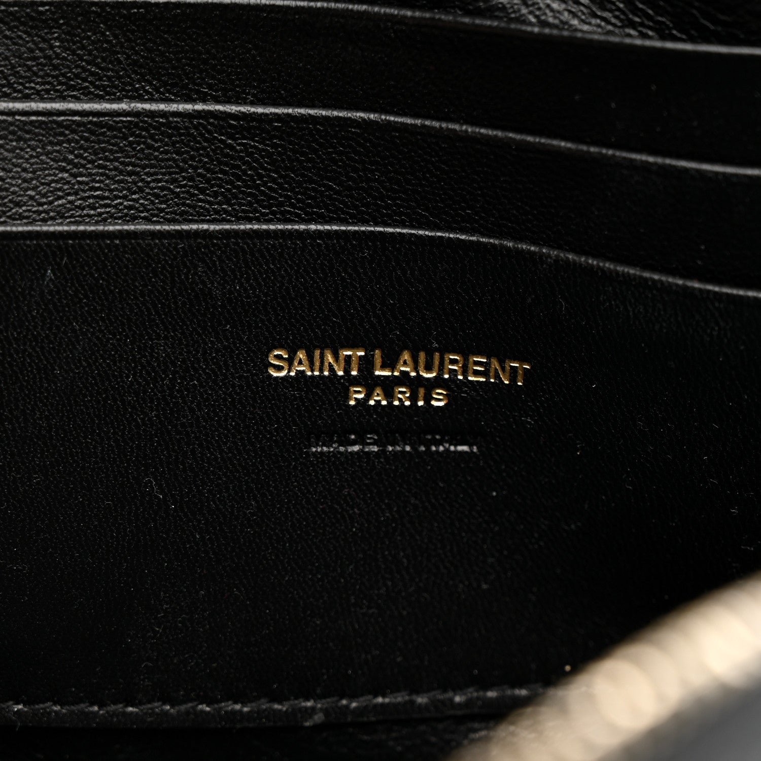 Saint Laurent Grain De Poudre Matelasse Monogram Mini Lou Camera Bag Black 6 of 11