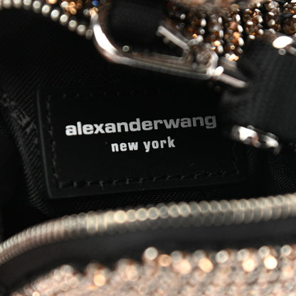 Alexander Wang Crystal Mesh Beiress Wristlet Black 6 of 6