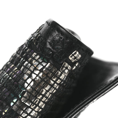 Gucci Calfskin Studded Evening Clutch  Black Silver 11 of 11