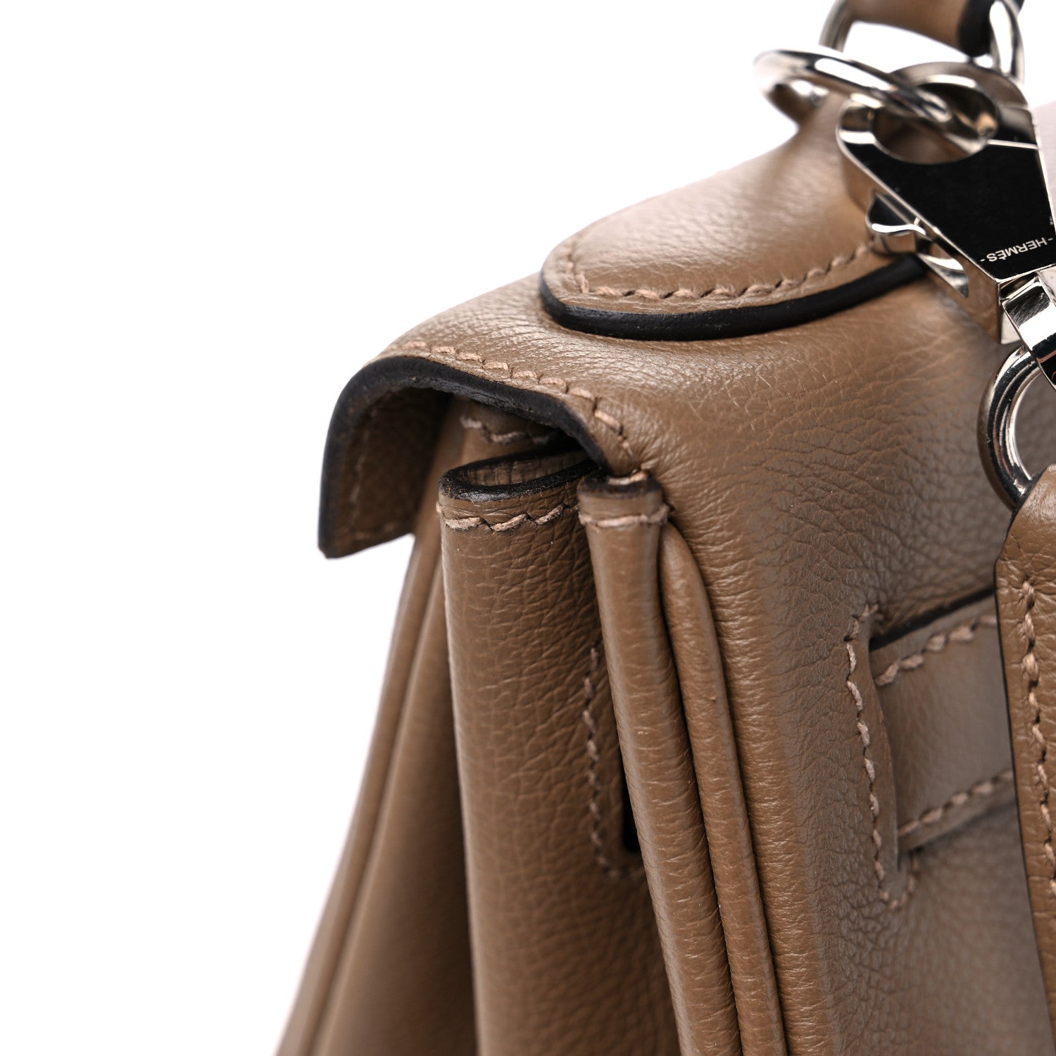 Hermes Evercolor Kelly Retourne 28 Beige De Weimar 10 of 12