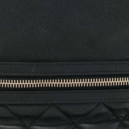Chanel Caviar Lambskin Quilted Casual Style Hobo Black 8 of 13