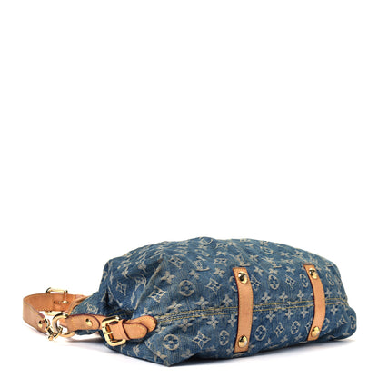 Louis Vuitton Denim Neo Cabby MM Blue 3 of 6
