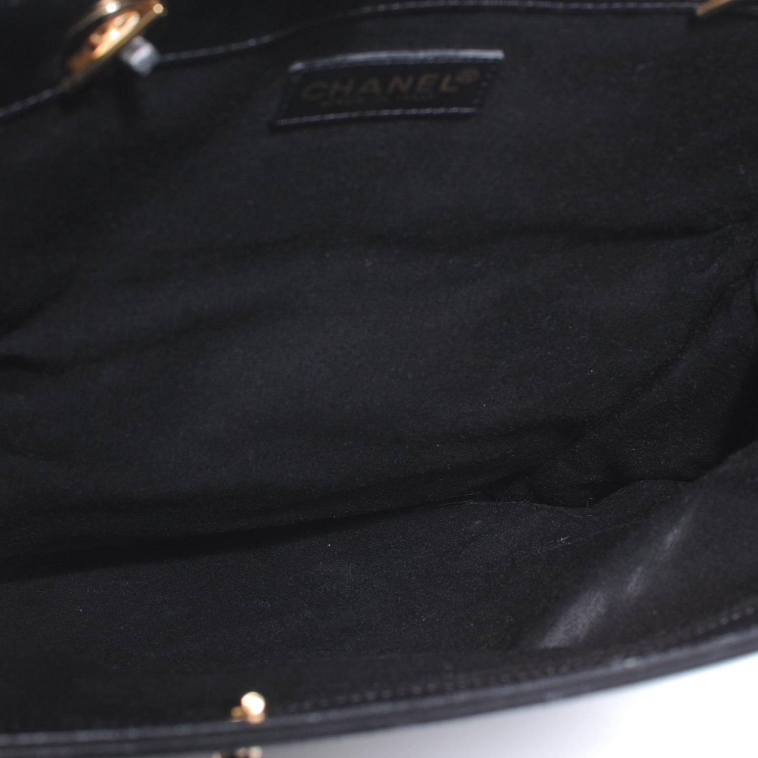 Chanel Canvas Coco Shopping Tote Black 5 of 7